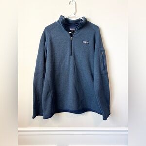 Patagonia navy better sweater pullover size XL women’s